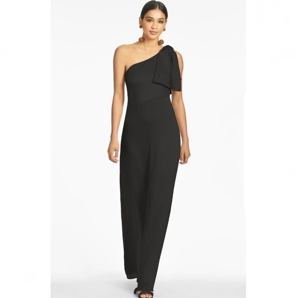 Sachin & Babi Chelsea Gown One Shoulder Black